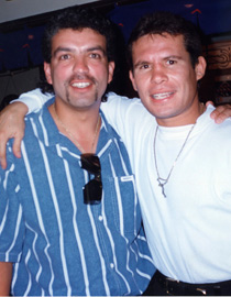 sal m martinez with boxing champ